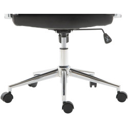 Chaise de bureau Columbus, noire