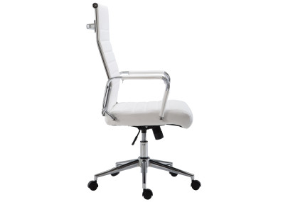 Chaise de bureau Columbus blanche