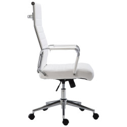 Chaise de bureau Columbus blanche