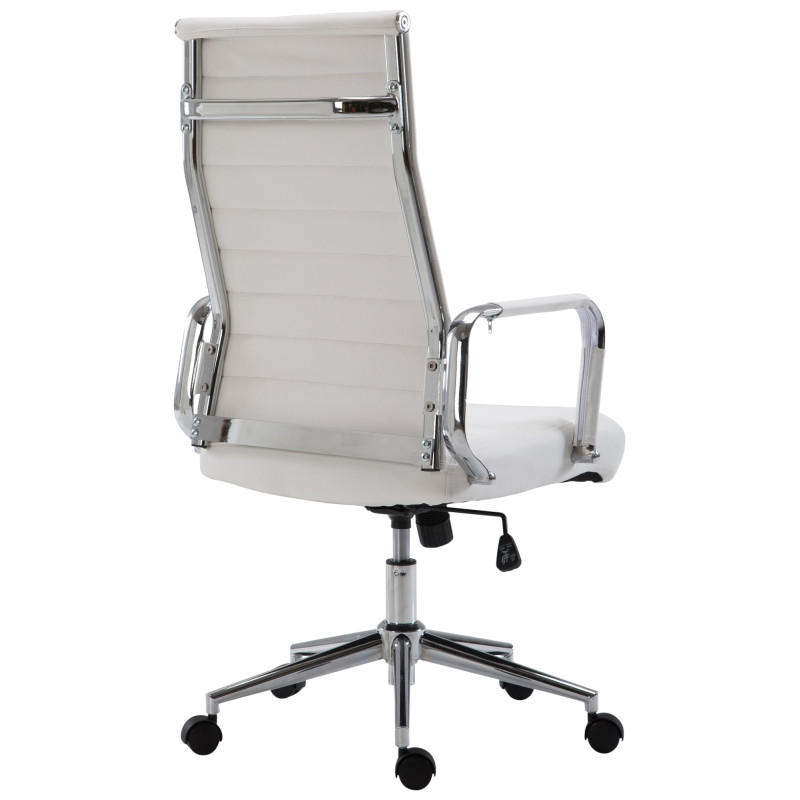 Chaise de bureau Columbus blanche