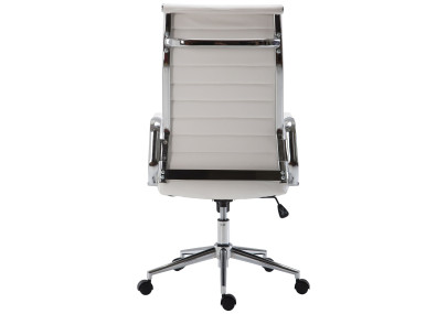 Chaise de bureau Columbus blanche