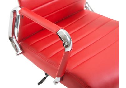 Silla De Oficina Kolumbus Rojo