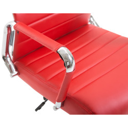 Silla De Oficina Kolumbus Rojo