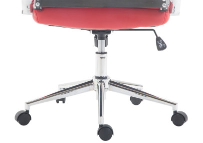 Chaise de bureau Columbus, rouge