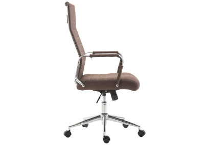 Silla De Oficina Kolumbus En Tela Marrón