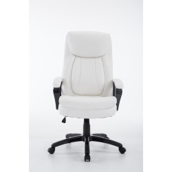Chaise de bureau blanche Platon