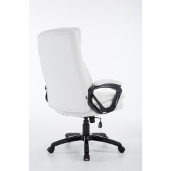 Chaise de bureau blanche Platon