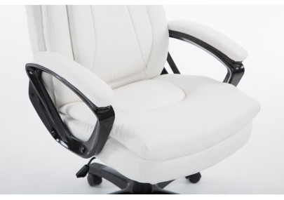 Chaise de bureau blanche Platon