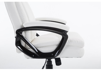 Chaise de bureau blanche Platon