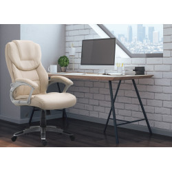 Chaise de bureau Texas V2, crème