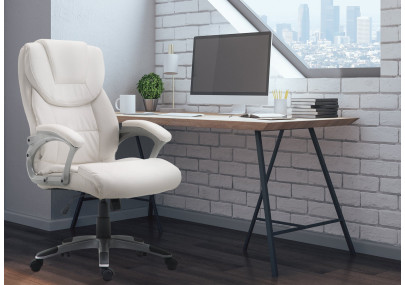 Chaise de bureau Texas V2 blanche