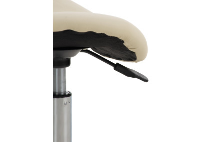 Tabouret de travail Reno, crème