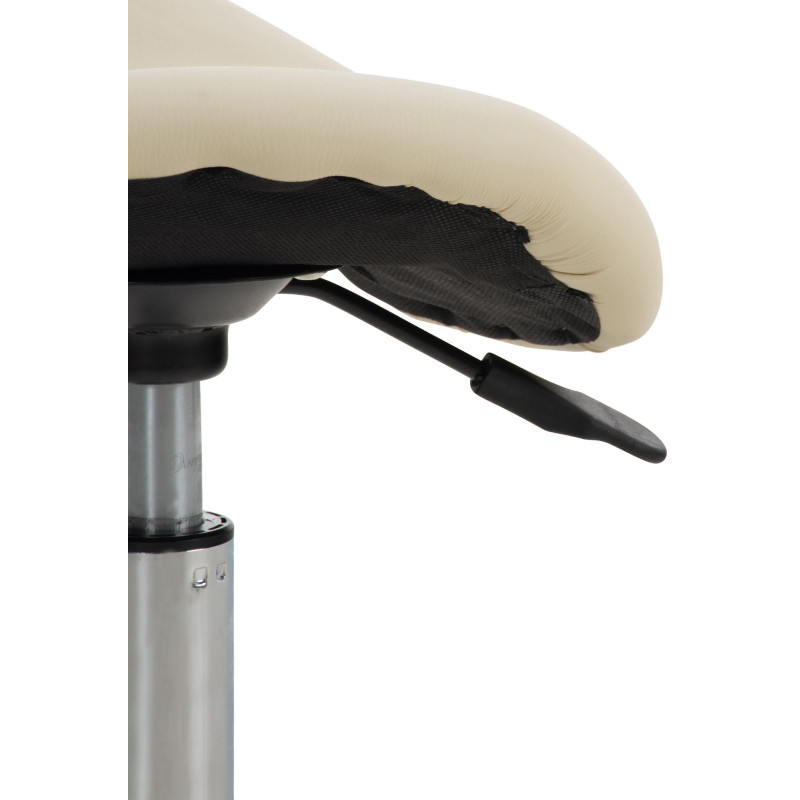 Tabouret de travail Reno, crème