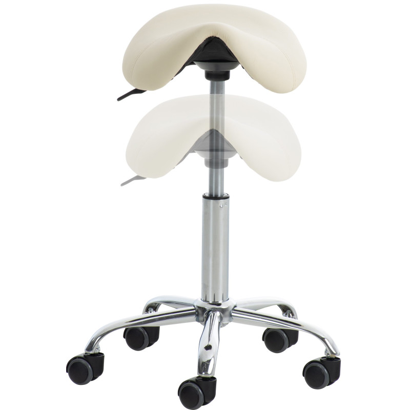 Tabouret de travail Reno, crème