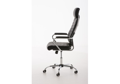Chaise de bureau Rako V2, noire