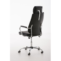 Chaise de bureau Rako V2, noire