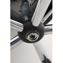 Chaise de bureau Rako V2, noire