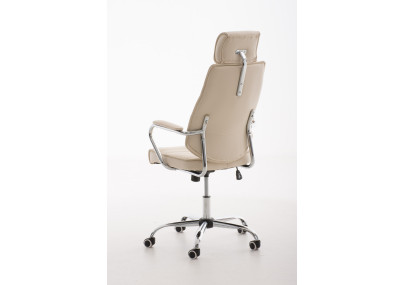Chaise de bureau Rako V2, cr?me
