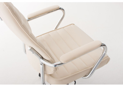 Chaise de bureau Rako V2, cr?me