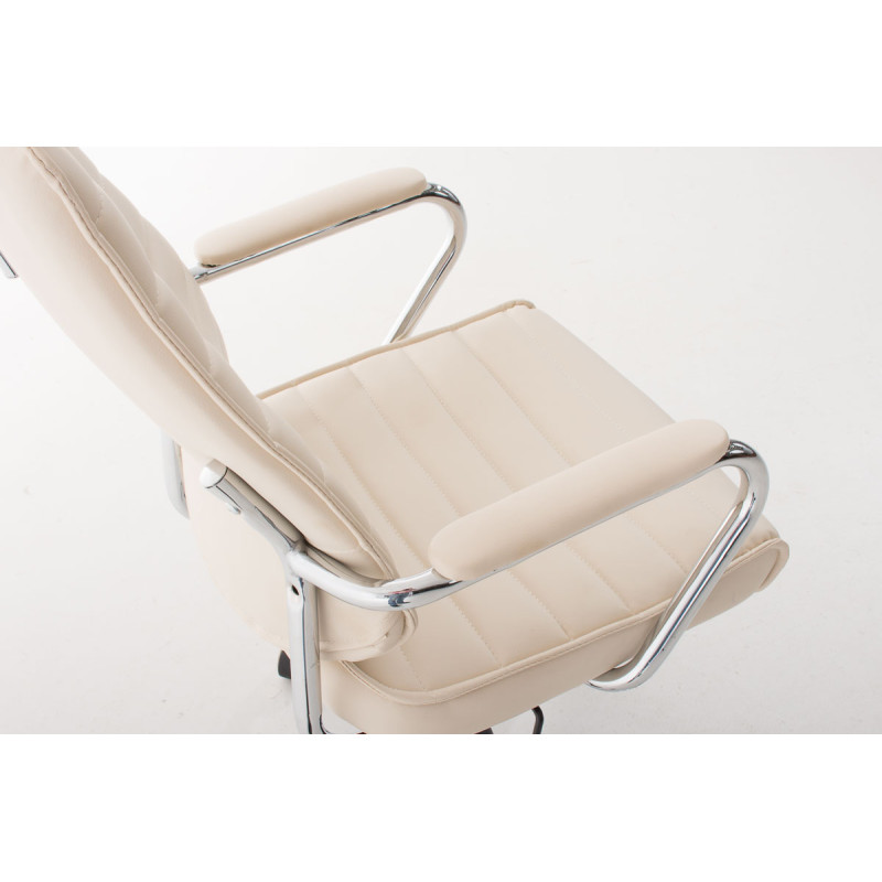 Silla De Oficina Rako V2 Crema