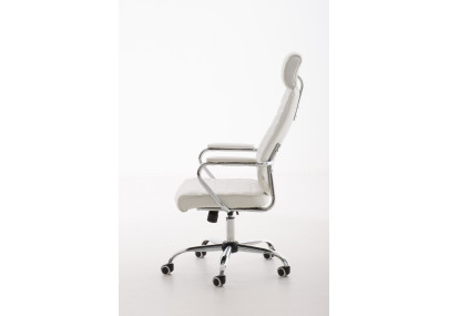 Chaise de bureau blanche Rako V2