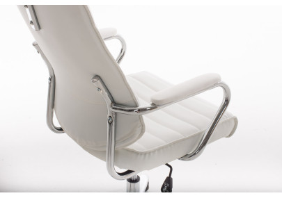 Chaise de bureau blanche Rako V2