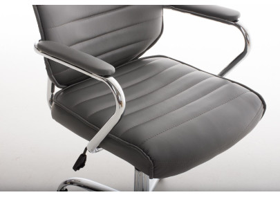 Chaise de bureau Rako V2, grise