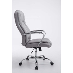 Chaise de bureau BIG Xanthos en tissu V2 gris
