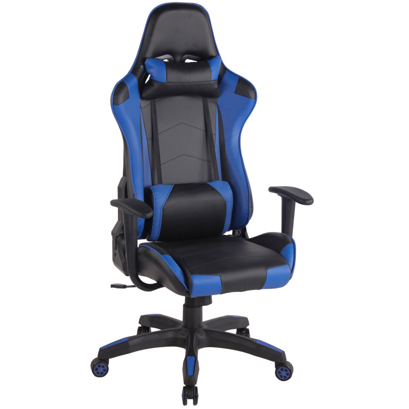 Fauteuil de bureau Miracle V2 noir/bleu