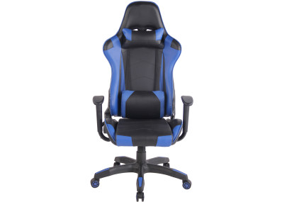 Fauteuil de bureau Miracle V2 noir/bleu