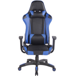 Sedia Gaming Miracle in Similpelle Nero/blu