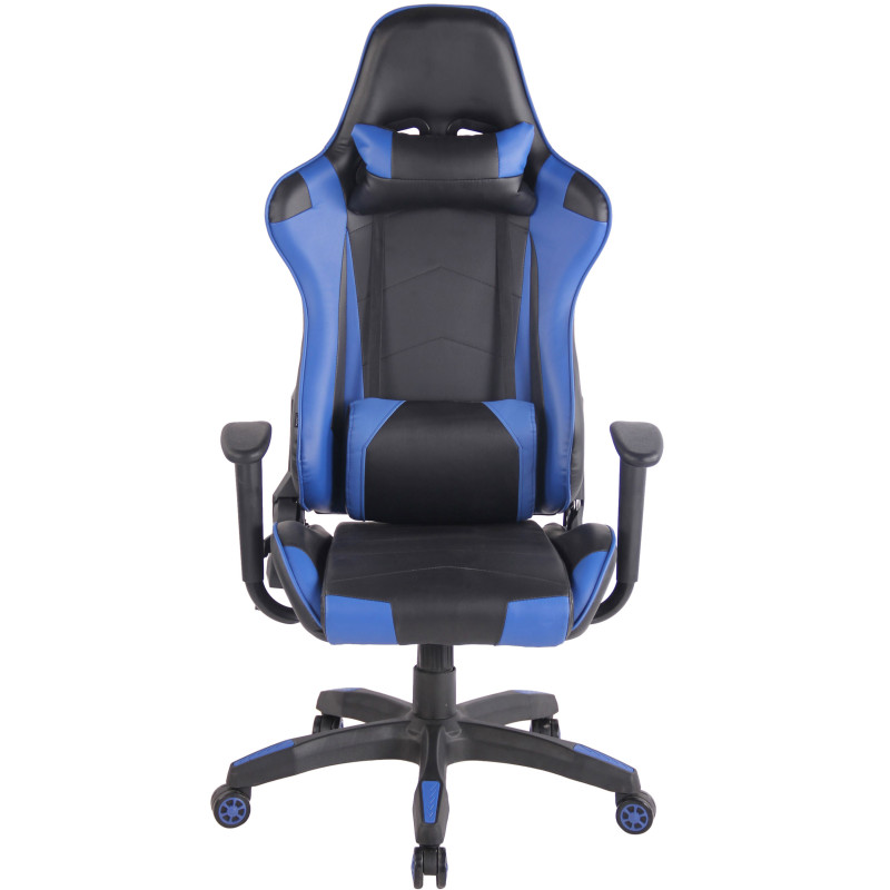 Sedia Gaming Miracle in Similpelle Nero/blu