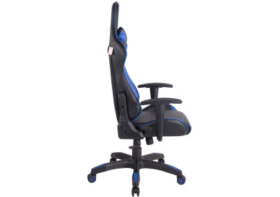 Fauteuil de bureau Miracle V2 noir/bleu
