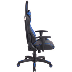 Sedia Gaming Miracle in Similpelle Nero/blu