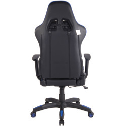 Sedia Gaming Miracle in Similpelle Nero/blu