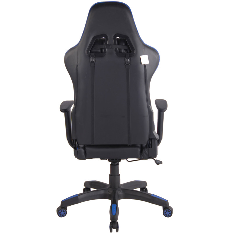 Sedia Gaming Miracle in Similpelle Nero/blu
