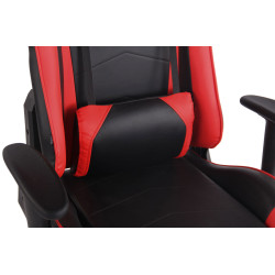 Fauteuil de bureau Miracle V2 noir/rouge