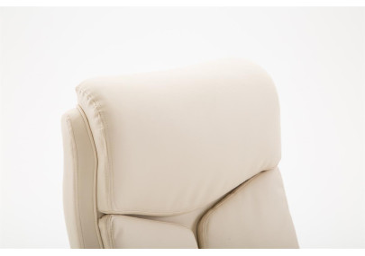 Silla De Oficina XL Vaud Crema