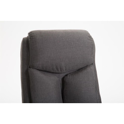 Sedia ufficio VAUD XL in tessuto grigio scuro