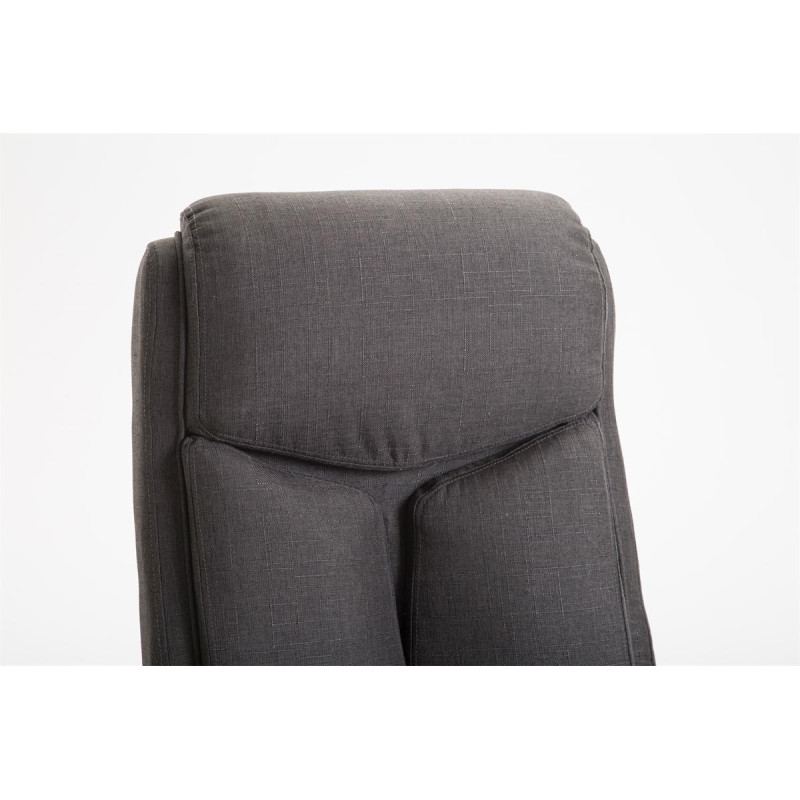Sedia ufficio VAUD XL in tessuto grigio scuro