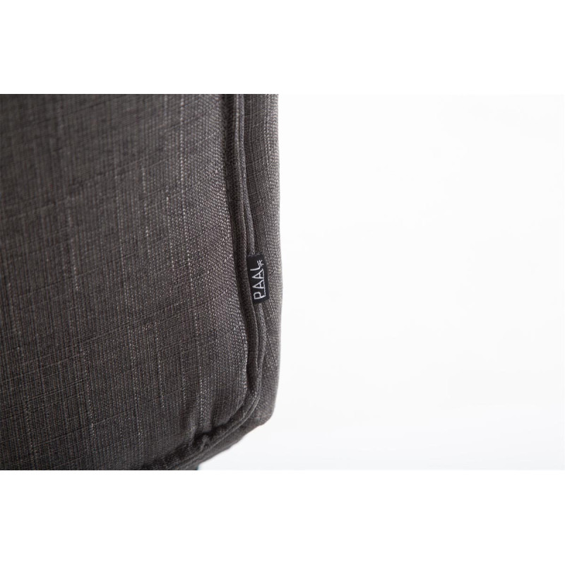 Silla De Oficina XL Vaud En Tela Gris oscuro