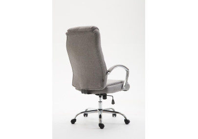 Silla De Oficina XL Vaud En Tela Gris
