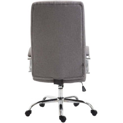 Silla de oficina Valais XL de tela Gris