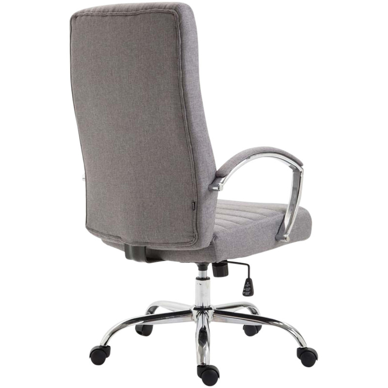 Silla de oficina Valais XL de tela Gris