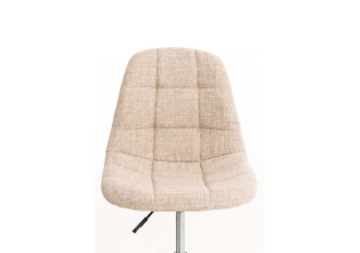 Silla de Escritorio Emil en Tela Crema