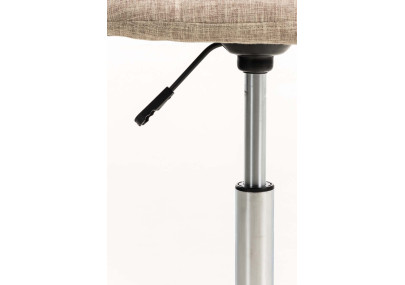 Silla de Escritorio Emil en Tela Crema