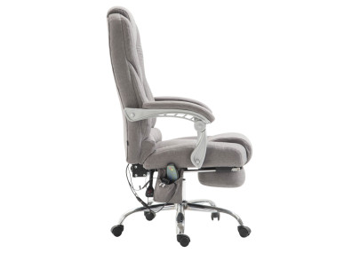 Silla de oficina masajeante Pacific en Tela Gris