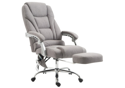 Fauteuil de bureau Pacific avec fonction massage, gris