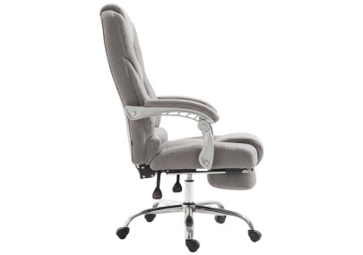 Chaise de bureau Pacific, tissu gris