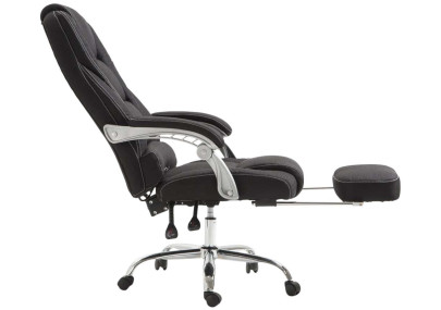 Chaise de bureau Pacific, tissu noir